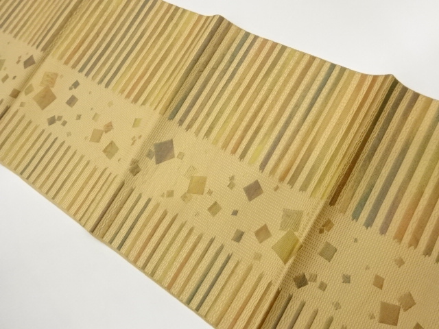 JAPANESE NAGOYA OBI / WOVEN STRIPE